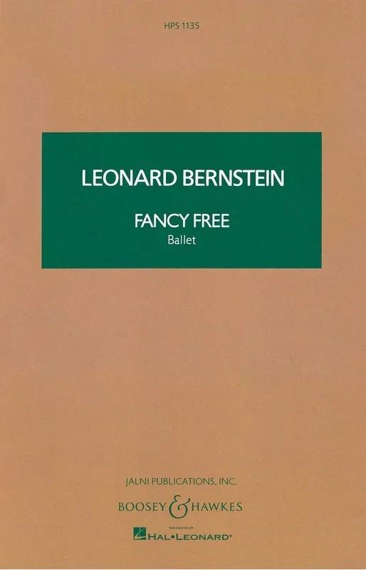 Bernstein – Fancy Free Study Score Book
