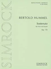 Bertold Hummel : Bertold Hummel : Sostenuto, Op. 11b – Piano, Viola – Faber Digital
