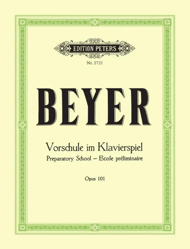 Beyer – Vorschule im Klavierspiel (Op.101)