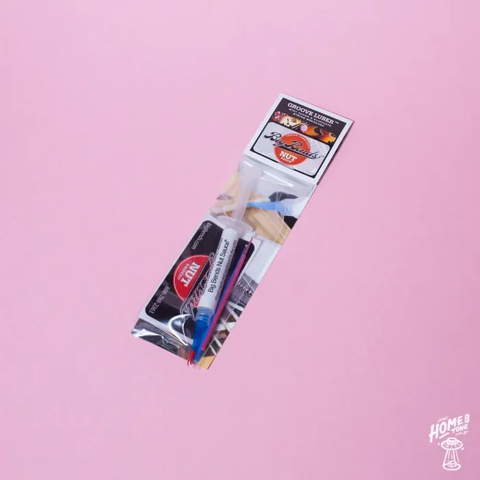 Big Bends – ‘Nut Sauce’ Groove Luber – nut and saddle string lubricant 1.5cc