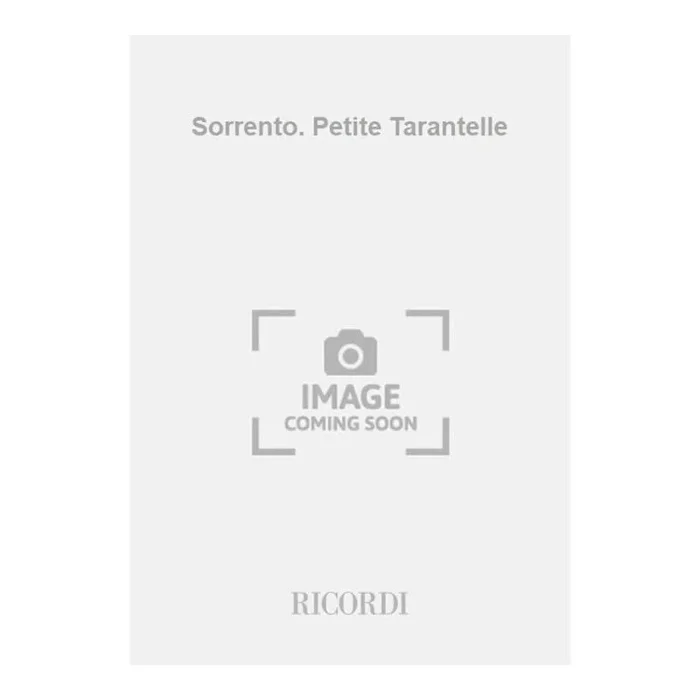 Billi, Vincenzo – Sorrento. Petite Tarantelle