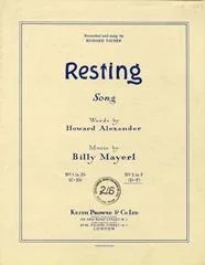 Billy Mayerl : Billy Mayerl : Resting – Piano, Voice – Faber Digital