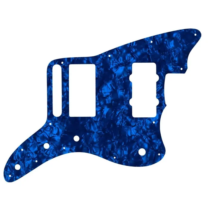 Blacktop Series Jazzmaster – Dark Blue Pearl Black/White/Black Lamination