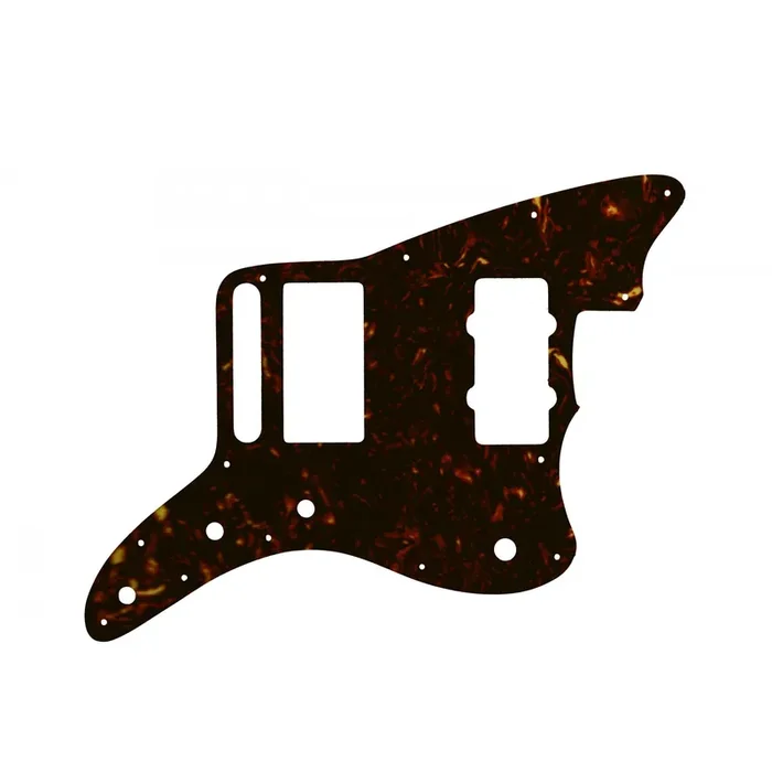 Blacktop Series Jazzmaster – Dark Brown Celluloid Tortoiseshell W/B/W Lamination