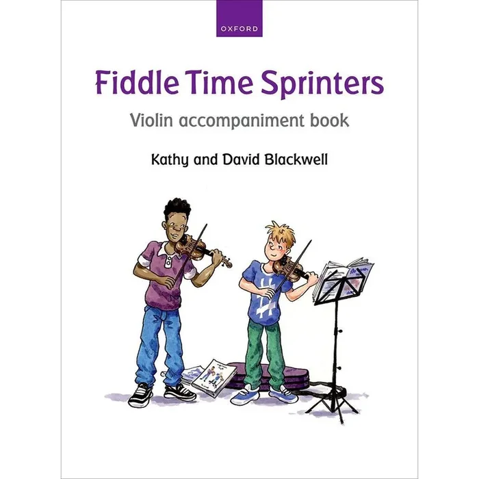 Blackwell Fiddle Time Sprinters Violin Accompaniment Book