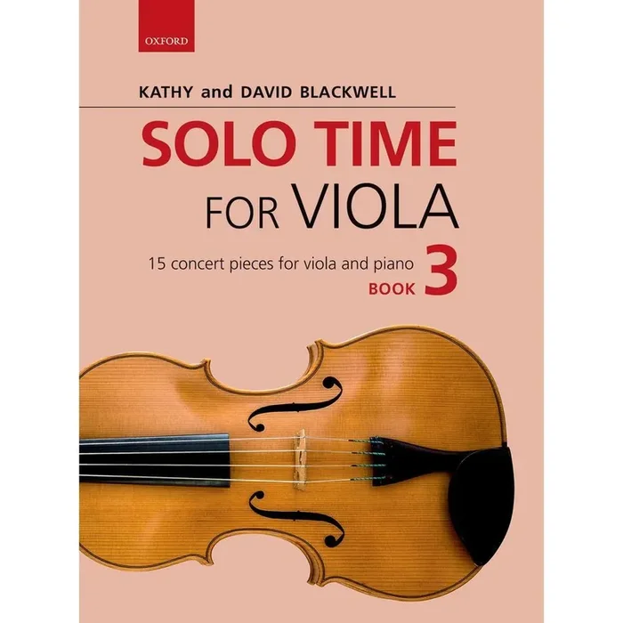 Blackwell Solo Time For Viola Book 3