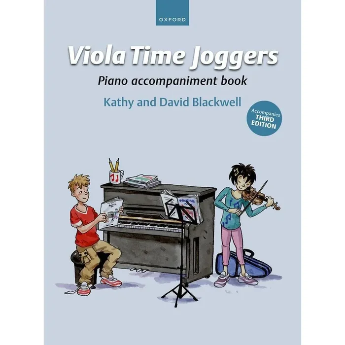 Blackwell Viola Time Joggers Piano Accompaniment Book (for Third Edition)
