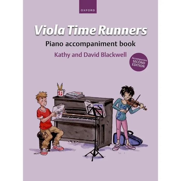 Blackwell Viola Time Runners Piano Accompaniment Book (for Second Edition)