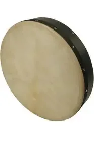 Bodhran with Tipper, Natural Skin