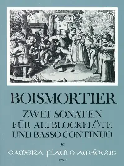 Boismortier 2 Sonatas for Treble Recorder and Basso Continuo