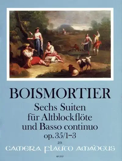 Boismortier 6 suites op. 35 – Volume I Suites 1-3