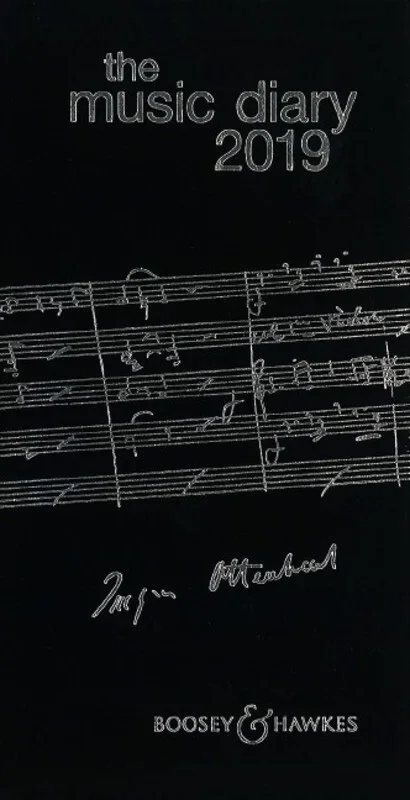 Boosey And Hawkes Music Diary 2019 Black (Softcover Book)