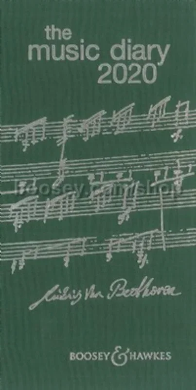 Boosey And Hawkes Music Diary 2020 Green Book