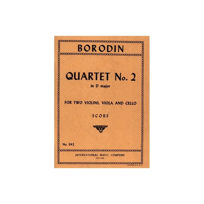 Borodin, Alexander – Quartet No. 2 in D major