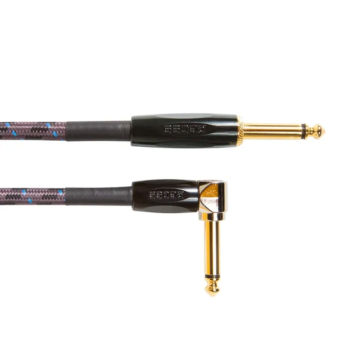 Boss BIC-10A mono angled large jack instrument cable – 3m