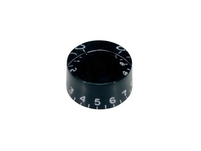 Boston (KB-110) Transparent Black SG / LP Speed Knob / Hatbox – Metric