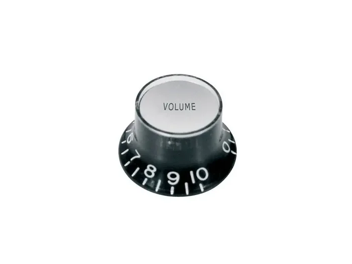 Boston (KB-130-V) Black SG Bell Style Volume Control Knob – Metric