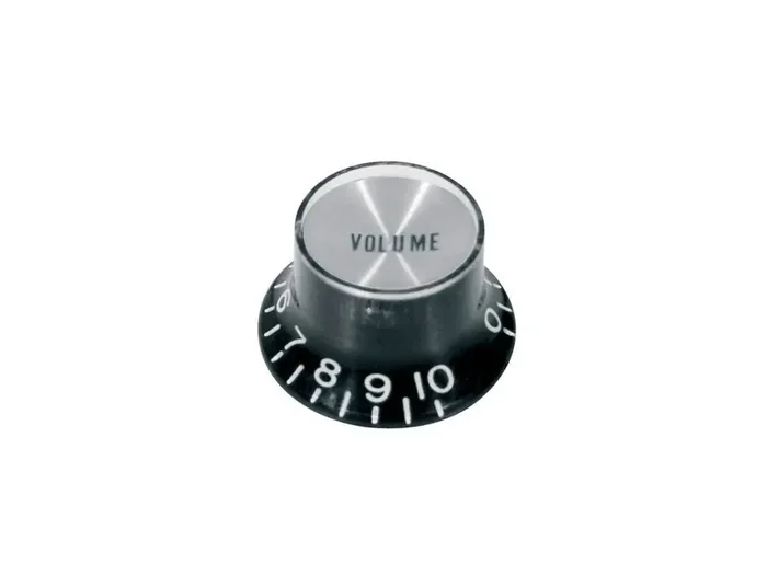 Boston (KB-134-V) Black SG Bell Style Volume Control Knob – Inch