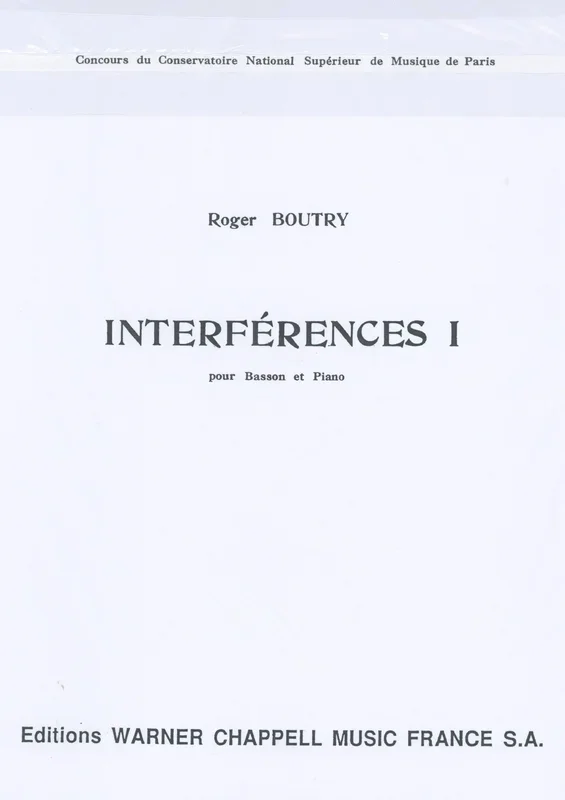 Boutry: Interférences I