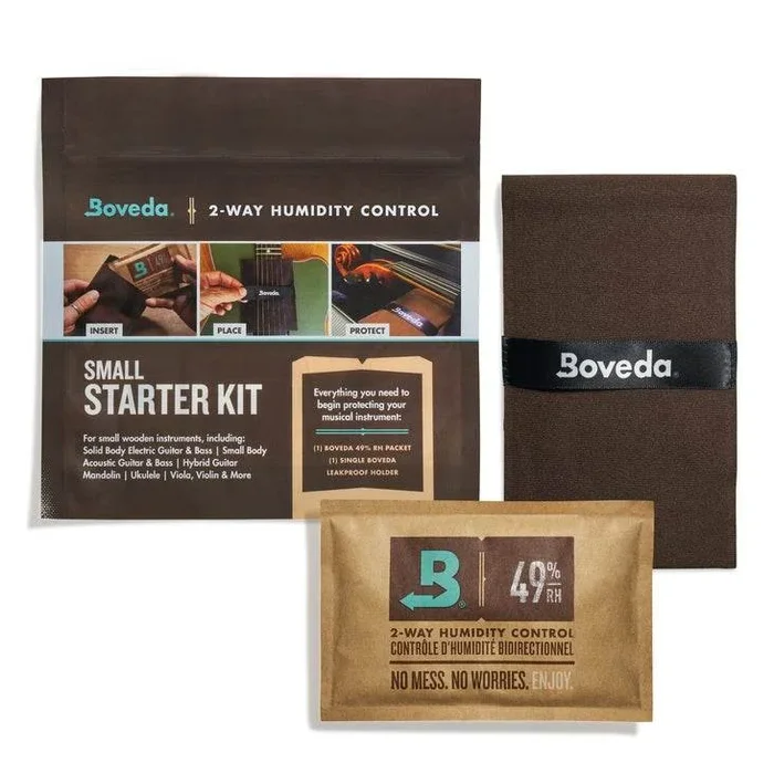 Boveda BVMSK49SM Small Starter Kit – 2-Way Humidity Control for Wood Instruments – 49% RH
