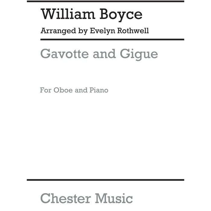 Boyce, William – Gavotte & Gigue