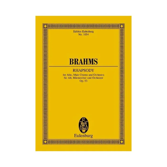 Brahms, Johannes – Rhapsody op. 53