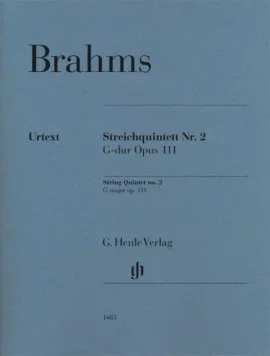 Brahms : String Quintet No.2 In G: Op.111: Parts (Henle)