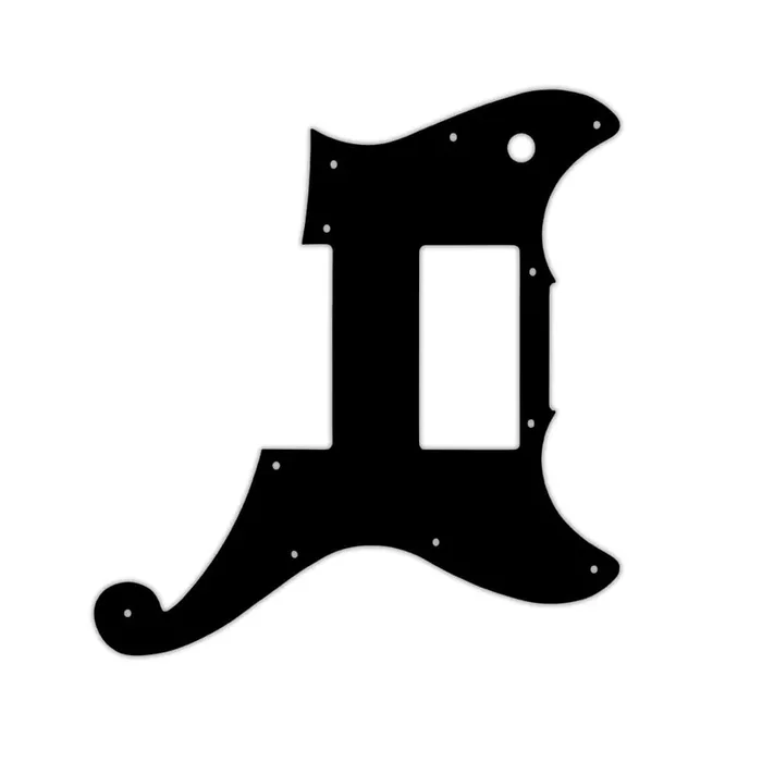 Brighton – Matte Black .090″ / 2.29mm thick, with bevelled edge.