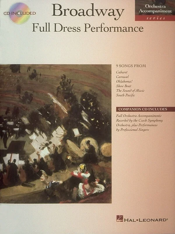 Broadway Full Dress Perfomance Book/CD (Softcover Book/CD)