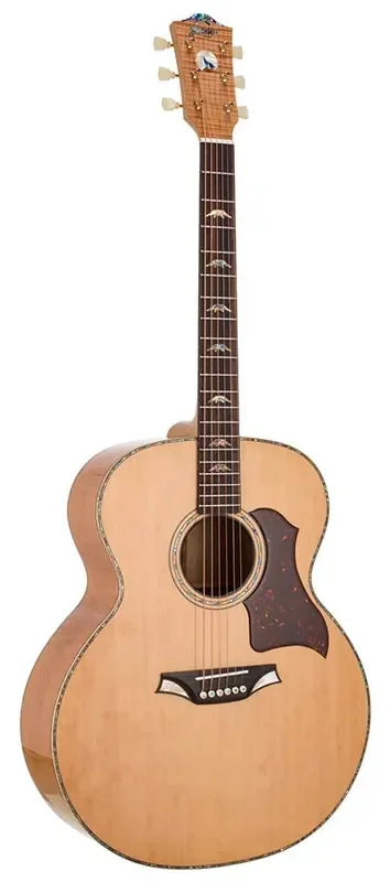 Bromo BAN7E Danali Solid Spruce Top Jumbo Electro Acoustic