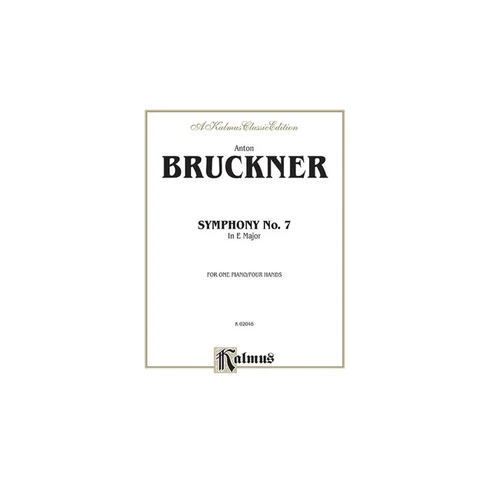 Bruckner, Anton – Symphony No. 7 in E Major