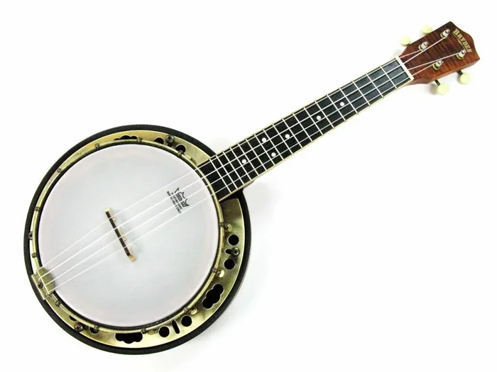 Bryden Banjo Ukulele 8″ Concert Banjo Ukulele Flame Maple Resonator