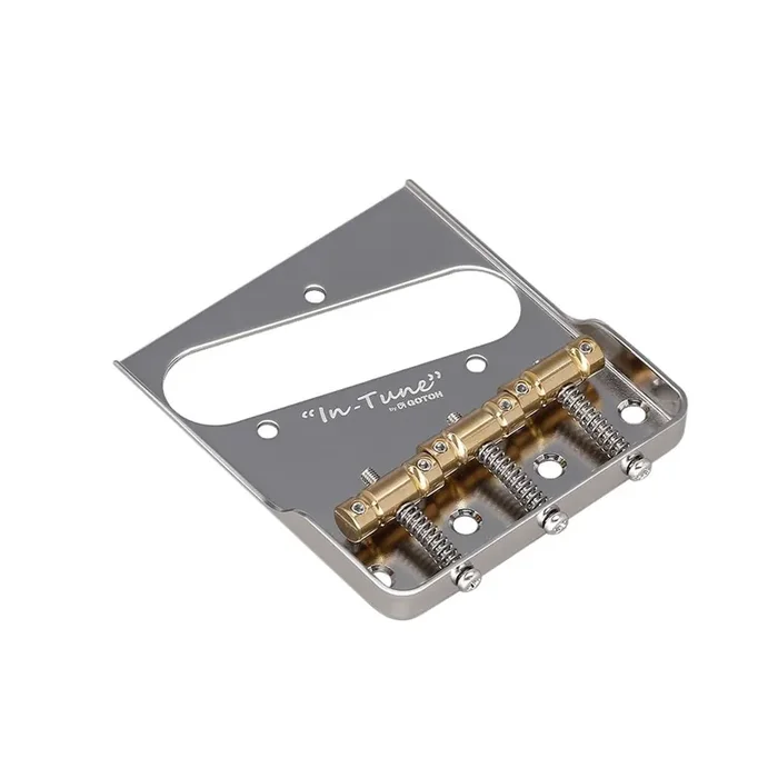 BS-TC1S Telecaster Replacement Bridge With Brass “In-Tune” Saddles