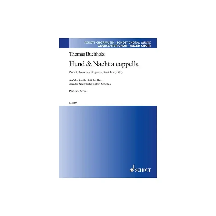 Buchholz, Thomas – Zwei Chorstücke für dreistimmigen Chor