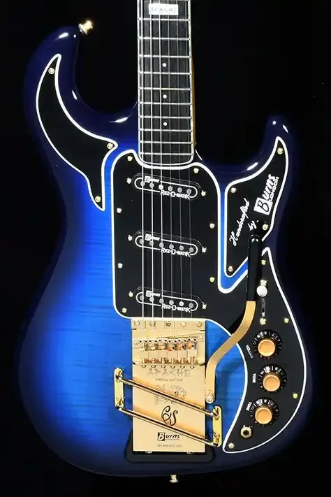 Burns Guitar, king cobra, bison, hank marvin