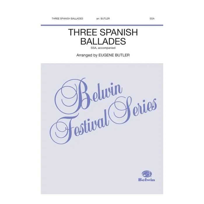 Butler, Eugene – Three Spanish Ballades
