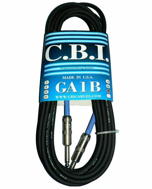 C.B.I. Cables GA1B All American Series 25ft Instrument Cable