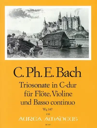 C. P. E. Bach Trio Sonata in C Major for Flute, Violin and Basso Continuo