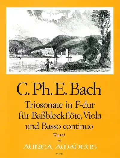 C. P. E. Bach Triosonata in F Major for Bass Recorder, Viola and Basso Continuo