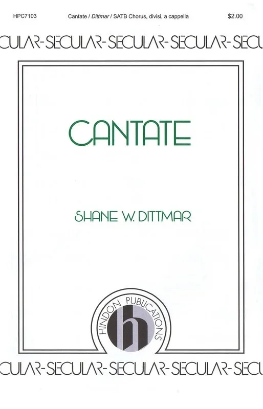 Cantate SATB Divisi A Cappella (Octavo)
