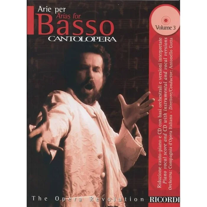 Cantolopera: Arie Per Basso Vol. 3