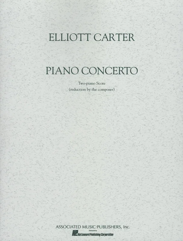 Carter: Piano Concerto