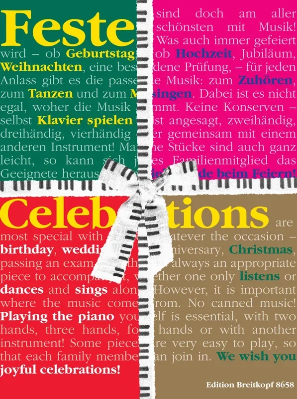 Celebrations – Piano Pieces for Special Occasions