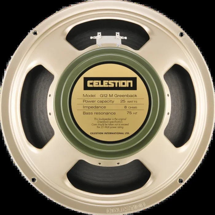 Celestion Greenback 12″ Guitar Speaker 8 Ohm Guitar Speaker