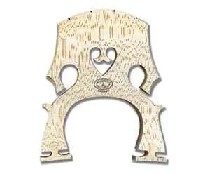 Cello Bridge-Aub-Mir Adjustable Med 1/4