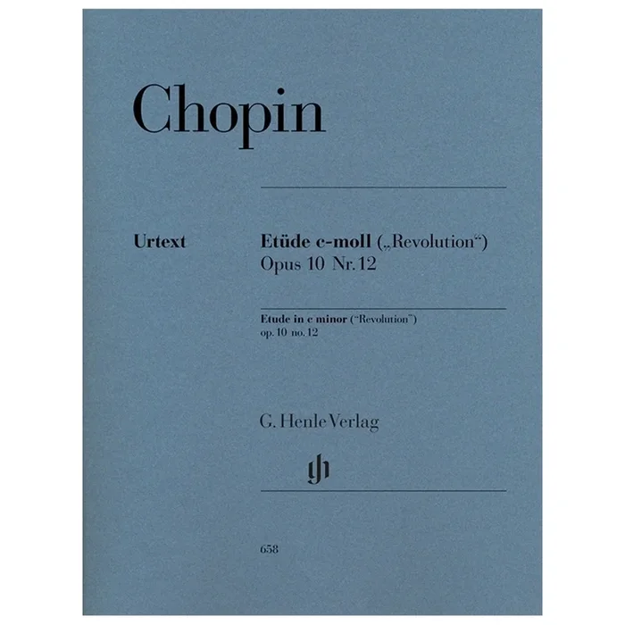Chopin, Frédéric – Etude c minor (Revolution) op. 10/12