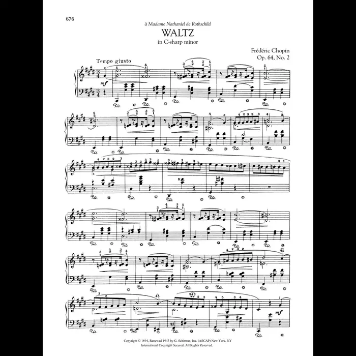 Chopin Valse Op. 64 No. 2