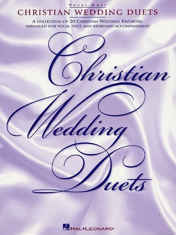 Christian Wedding Duets Vocal (Softcover Book)