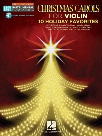 Christmas Carols – Violin: 10 Holiday Favourites Book & Audio Access