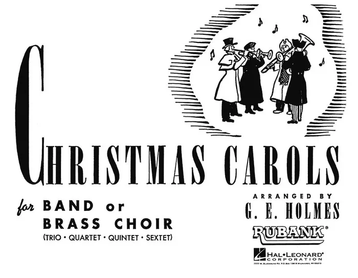 Christmas Carols For Band B Bass Tc (Softcover Book)
